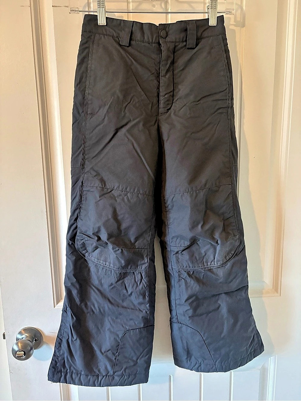 Columbia Vertex Youth Ski Snow Pants 7/8 Dk Grey